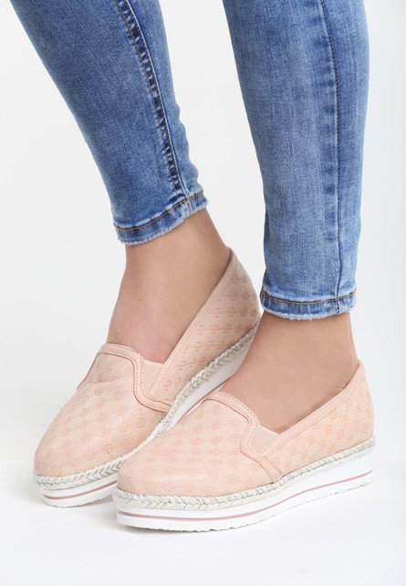 Rhea rózsaszín slip-on tornacipő