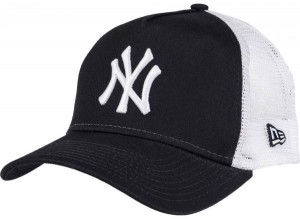 New Era CLEAN TRUCKER NEW YORK YANKEES Férfi trucker sapka, fekete, méret galéria