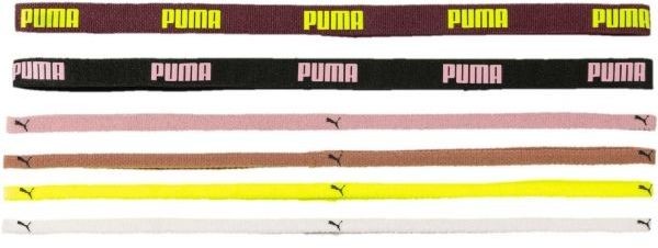 Puma AT SPORTBANDS 6PCS Sportos fejpánt, mix, méret