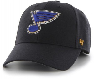 47 NHL ST LOUIS BLUES 47 MVP Baseball sapka, fekete, méret galéria