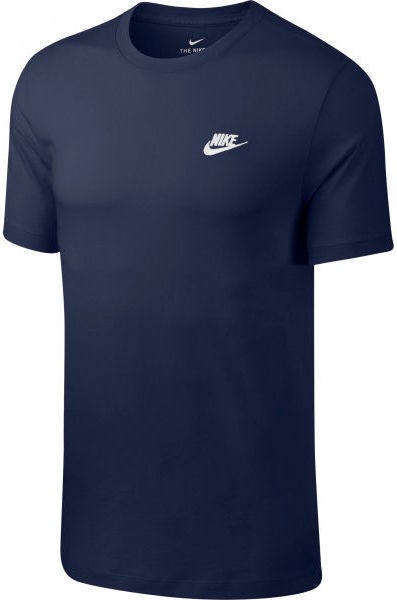 Nike SPORTSWEAR CLUB Férfi póló, sötétkék, méret