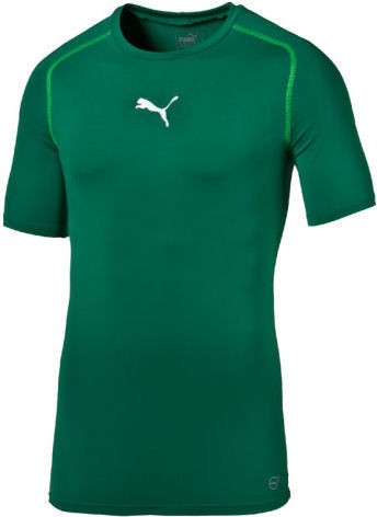 Puma LIGA BASELAYER TEE SS Férfi funkcionális póló, zöld, méret