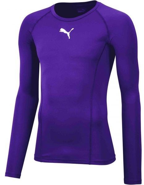 Puma LIGA BASELAYER TEE LS Férfi funkcionális póló, lila, méret