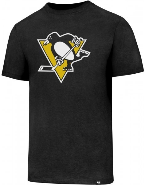 47 NHL PITTSBURGH PENGUINS CLUB TEE Férfi póló, fekete, méret