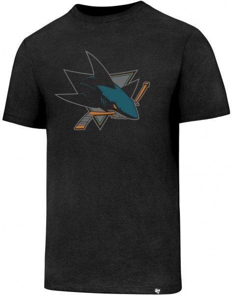 47 NHL SAN JOSE SHARKS CLUB TEE Férfi póló, fekete, méret