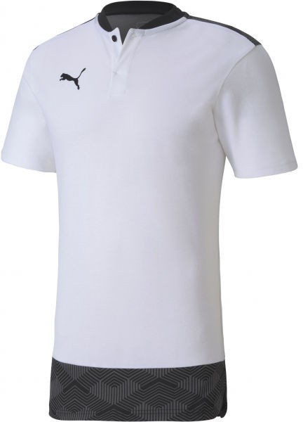 Puma TEAM FINAL 21 CASUALS POLO Férfi póló, fehér, méret