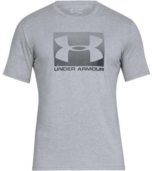 Under Armour UA BOXED SPORTSTYLE SS Férfi póló, szürke, méret