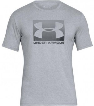 Under Armour UA BOXED SPORTSTYLE SS Férfi póló, szürke, méret galéria