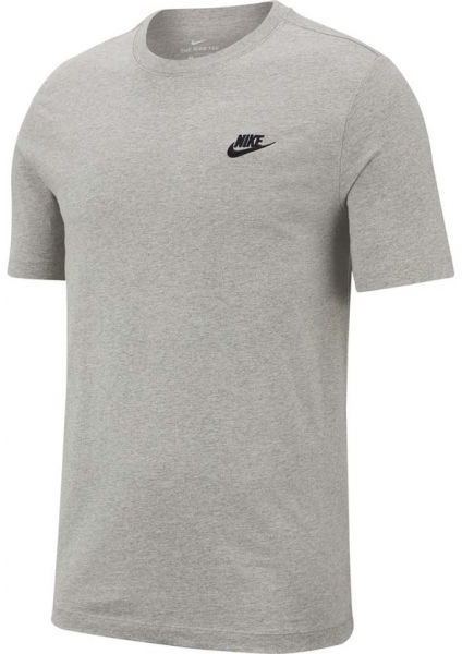 Nike SPORTSWEAR CLUB Férfi póló, szürke, méret