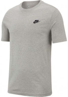 Nike SPORTSWEAR CLUB Férfi póló, szürke, méret galéria