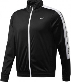 Reebok TE LL TRACK JACKET Férfi kabát, fekete, méret galéria