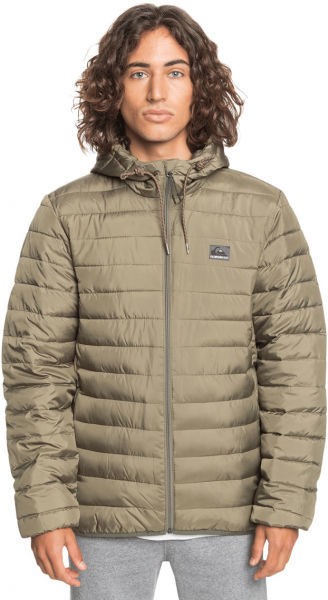 Quiksilver SCALY HOOD Férfi kabát, khaki, méret