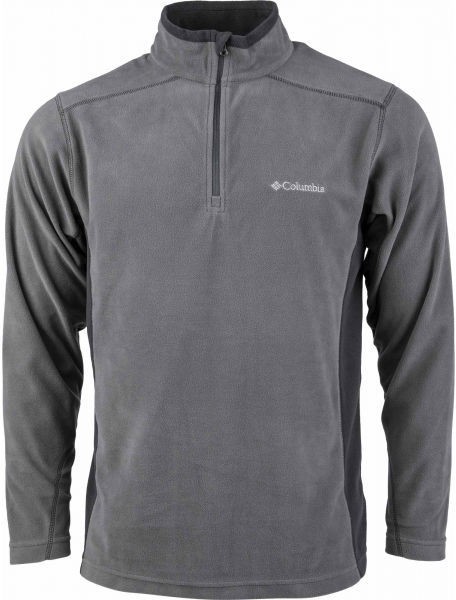 Columbia KLAMATH RANGE II HALF ZIP Férfi outdoor pulóver, szürke, méret