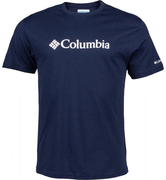 Columbia CSC BASIC LOGO TEE Férfi póló, sötétkék, méret