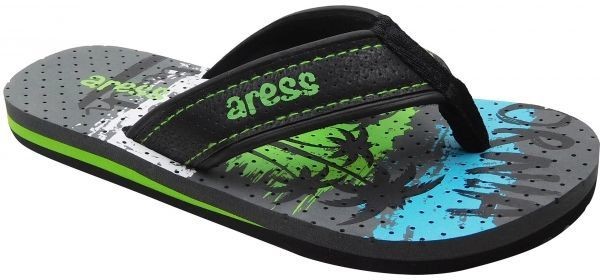 Aress ARNOLD Gyerek flip-flop papucs, szürke, méret