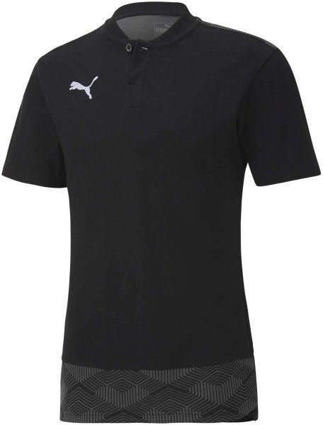 Puma TEAM FINAL 21 CASUALS POLO Férfi póló, fekete, méret