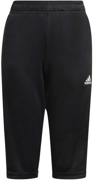 adidas TIRO19 3/4 PNTY Fiú futball melegítőnadrág rövidített hosszal, fekete, méret