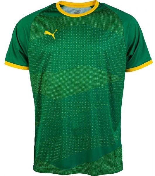 Puma KC LIGA JERSEY GRAPHIC Férfi futballmez, zöld, méret