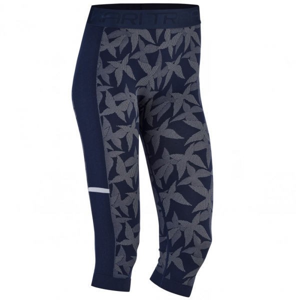 KARI TRAA BUTTERFLY CAPRI Női varrásmentes legging, sötétkék, méret