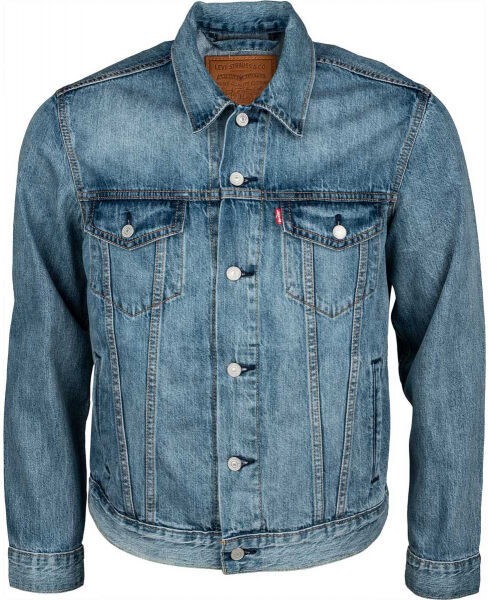 Levi's® THE TRUCKER JACKET CORE Férfi farmerkabát, világoskék, méret