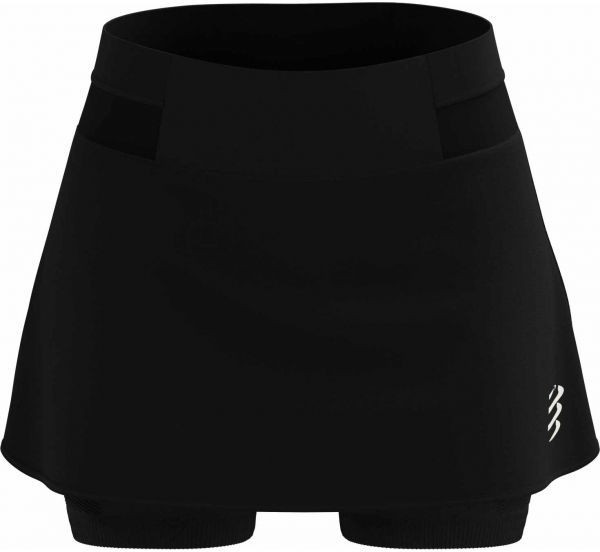 Compressport PERFORMANCE SKIRT W Női szoknya futáshoz, fekete, méret