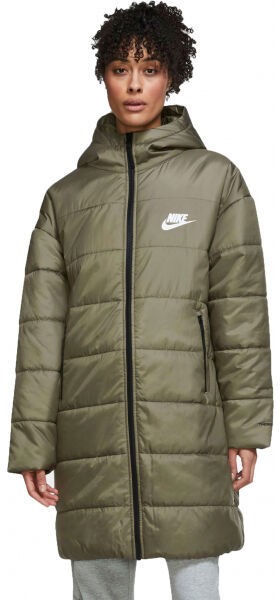 Nike NSW TF RPL CLASSIC HD PARKA W Női bélelt parka, khaki, méret