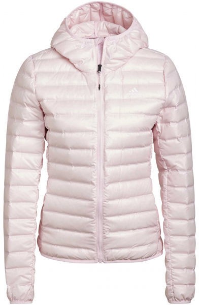 adidas WOMEN VARILLITE DOWN HOODED JACKET Női kabát, rózsaszín, méret