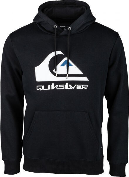 Quiksilver BIG LOGO HOOD Férfi pulóver, fekete, méret