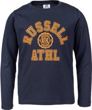 Russell Athletic L/S CREWNECK TEE SHIRT Gyerek felső, sötétkék, méret galéria