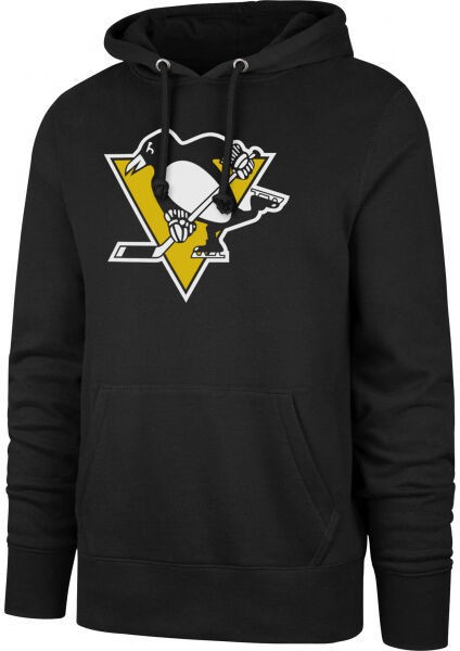 47 NHL PITTSBURGH PENGUINS IMPRINT BURNSIDE HOOD Férfi pulóver, fekete, méret