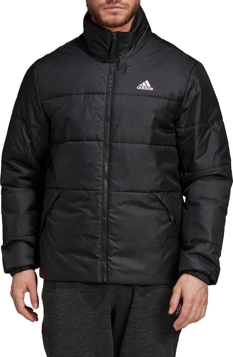 adidas BSC 3S INS JKT BLACK/BLACK Dzseki - Fekete - S