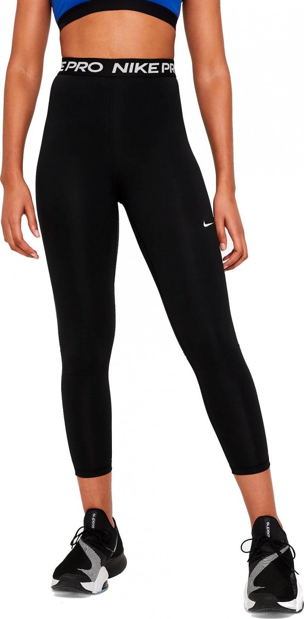 Nike Pro 365 Women s High-Rise 7/8 Leggings Bokavédő - Fekete - L