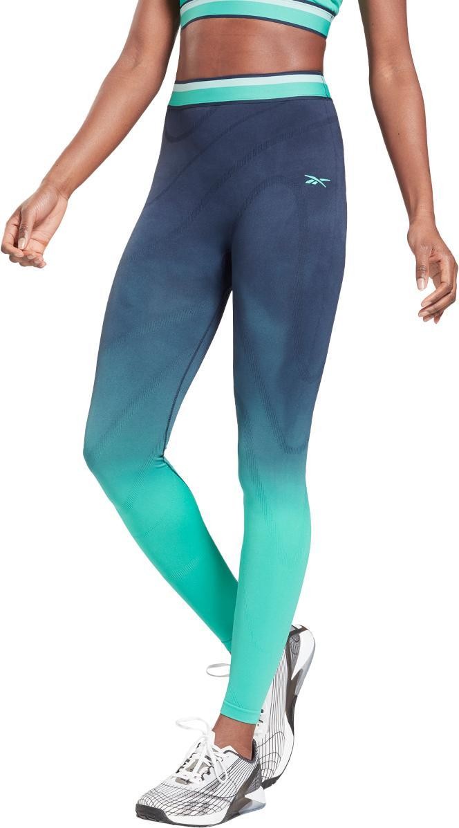 Reebok TS UBF HR Seamless Tight Bokavédő - Kék - S