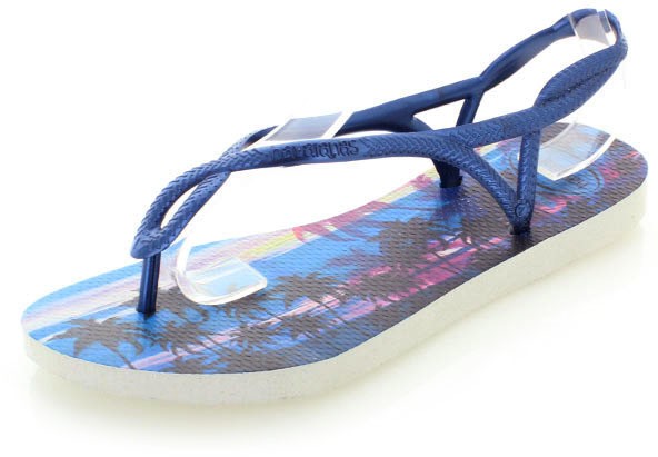 Sötétkék szandál Havaianas Luna Print