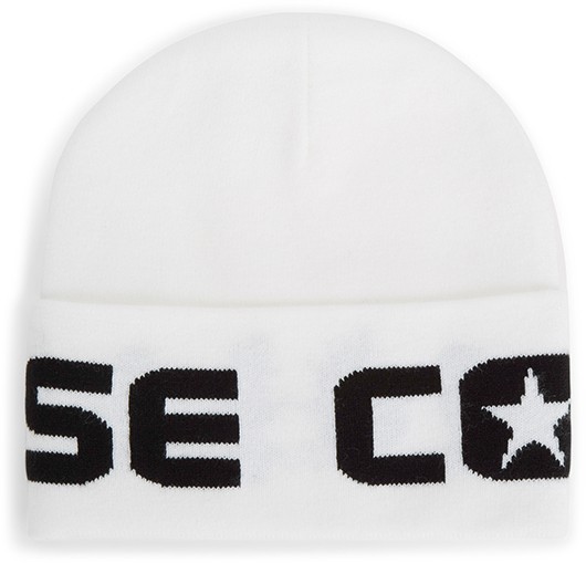 Fehér sapka Converse Embroidered Watchcap Knit