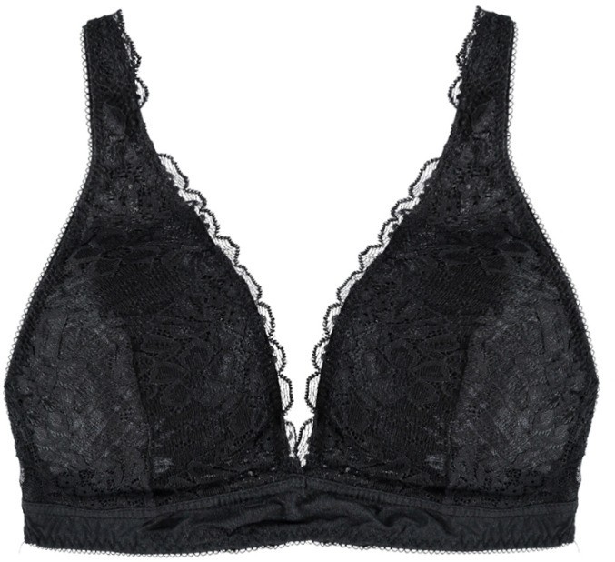 Fekete bralette melltartó Still The One