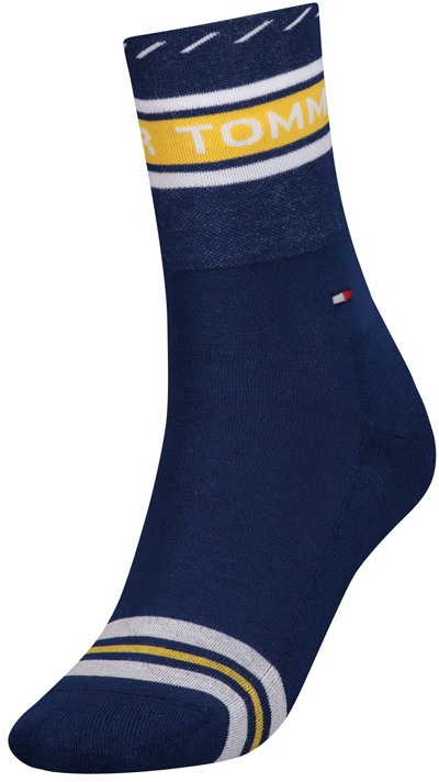 Kék-sárga zokni Logo Sock