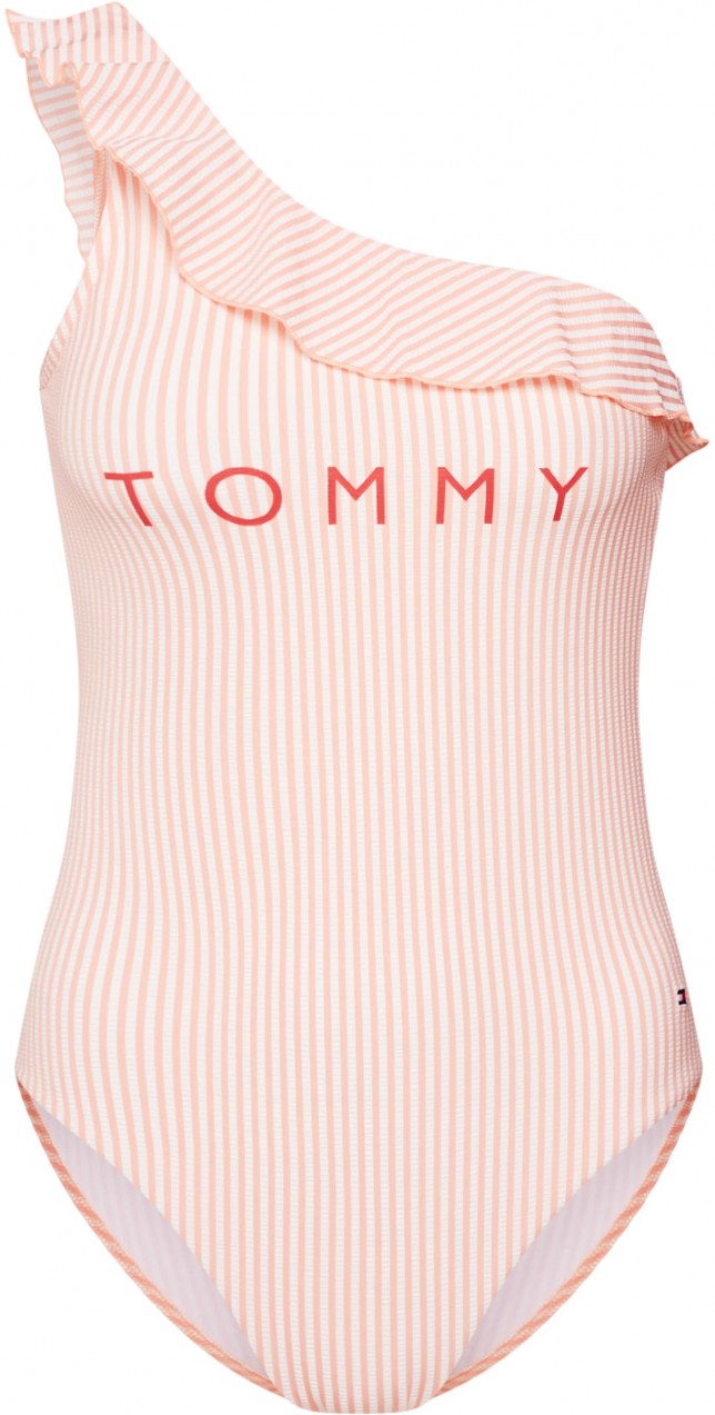 Tommy Hilfiger Underwear Fürdőruhák  rózsaszín / fehér