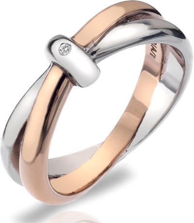 Hot Diamonds Gyűrű Eternity Interlocking DR112 60 mm