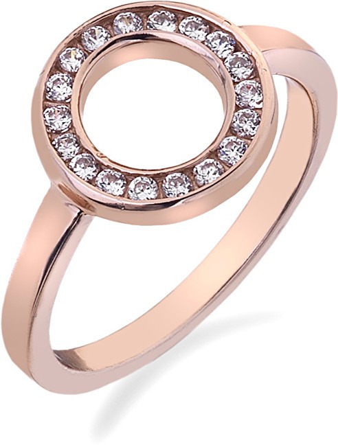 Hot Diamonds Gyűrű Emozioni Saturno Rose Gold ER002 50 mm