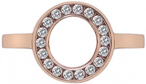 Hot Diamonds Gyűrű Emozioni Saturno Rose Gold ER002 50 mm galéria