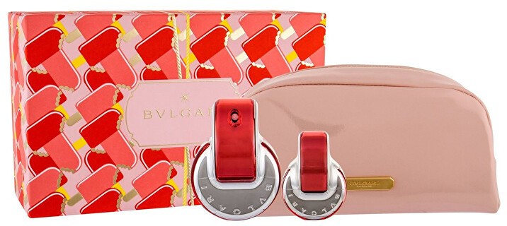 Bvlgari Omnia Coral - EDT 65 ml + EDT 15 ml + kozmetikai táska