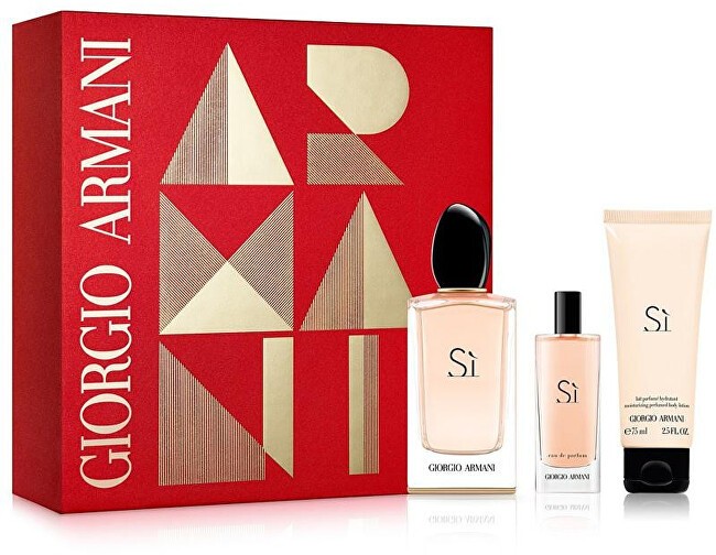 Armani Sì - EDP 100 ml + EDP 15 ml + testápoló 75 ml