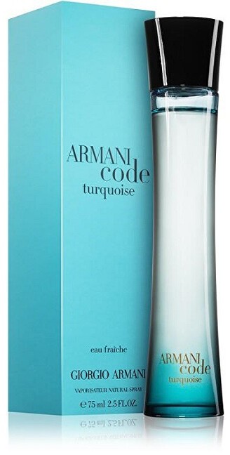 Armani Code Turquoise For Women - EDT 2 ml - odstřik s rozprašovačem