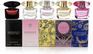 Versace miniatűr készlet - EDT 3 x 5 ml + EDP 2 x 5 ml galéria