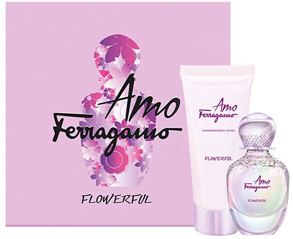 Salvatore Ferragamo Amo Ferragamo Flowerful - EDT 50 ml + testápoló 100 ml