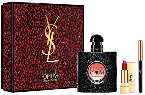 Yves Saint Laurent Black Opium  - EDP 50 ml + szemceruza + rúzs