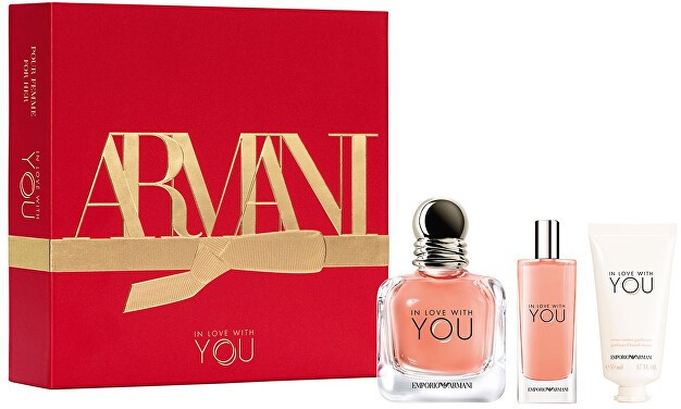 Armani Emporio Armani In Love With You - EDP EDP 50 ml + EDP 15 ml + kézkrém 50 ml