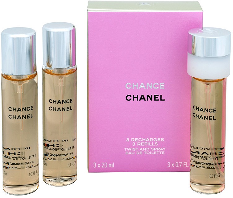 Chanel Chance - EDT utántöltő  (3 x 20 ml) 60 ml