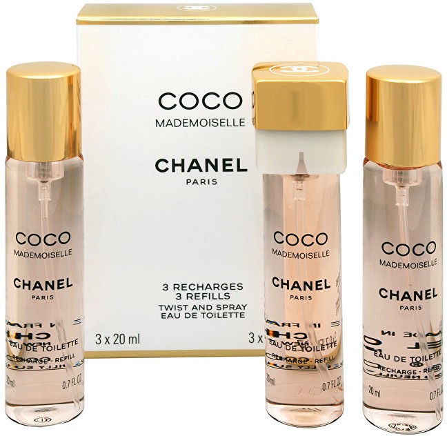 Chanel Coco Mademoiselle - EDT utántöltő (3 x 20 ml) 60 ml